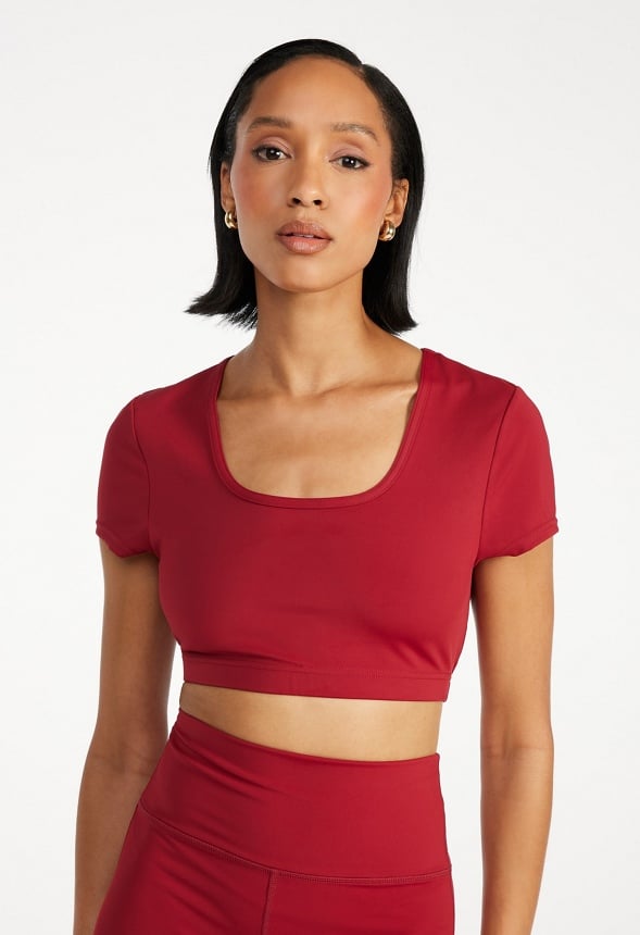 Active Cropped Tee
