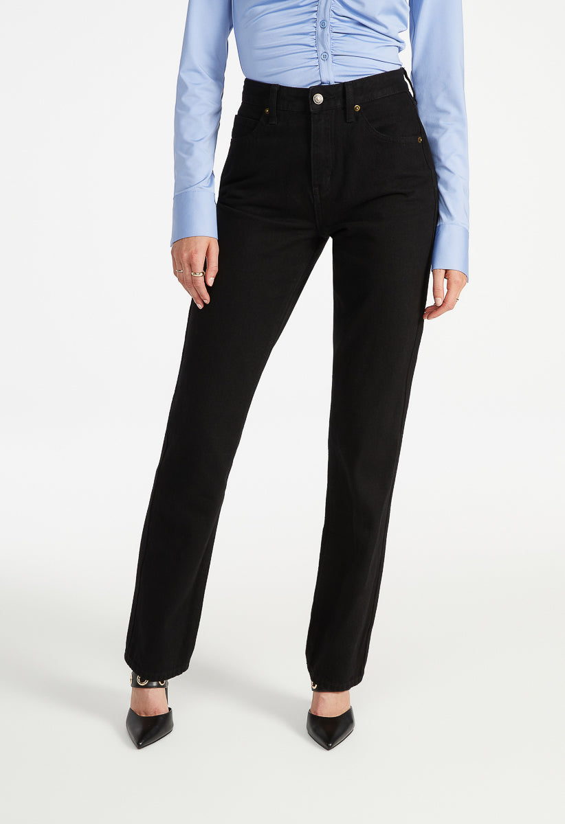 High Rise Bootcut Jeans