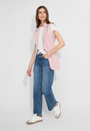 Longline Belted Vest