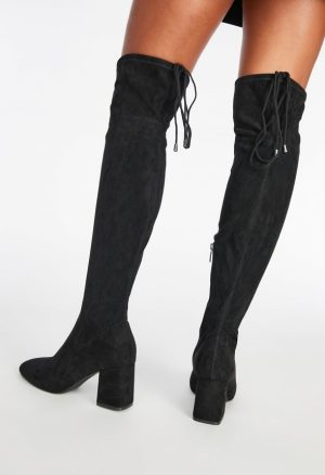 Dauphine Tie Over-The-Knee Boot