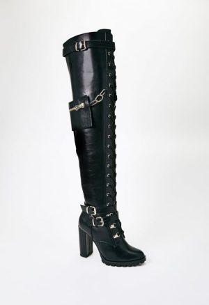 Elira High Block Heel Boot