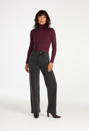 Pointelle Sweater Turtleneck