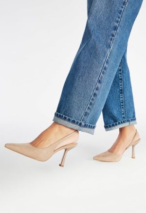 Brit Sling-Back Flared Pump