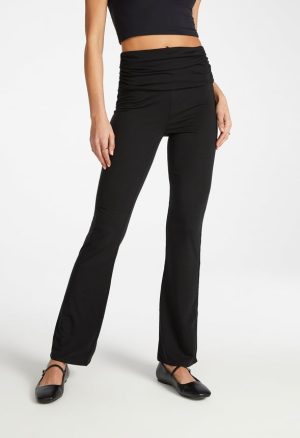 Foldover Flare Leggings