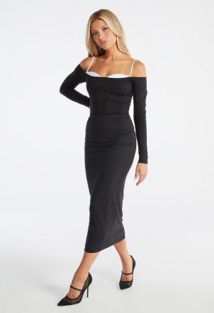 Tummy Tamer Tube Long Skirt