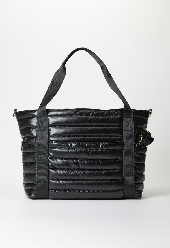 Quilted Nylon Tote