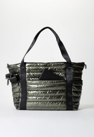 Quilted Nylon Tote