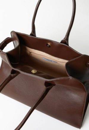 Structured Top Handle Tote