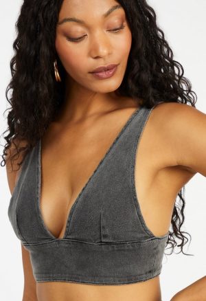 Denim Bralette